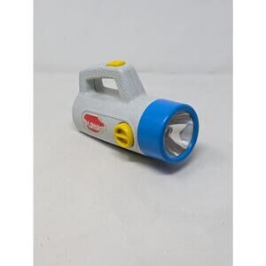 Vintage Playskool Kids Flashlight Green, Clear, & Red Color Changing Lens Works